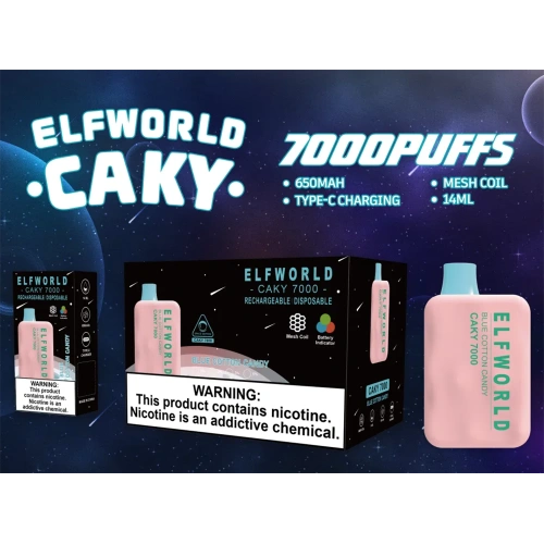 7000 Puff Elfworld Vape15 Maku Eurooppaa kuuma myynti